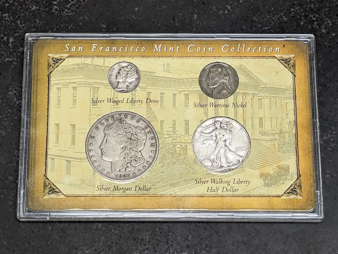 San Francisco Mint Coin Collection - 4 Coin Set