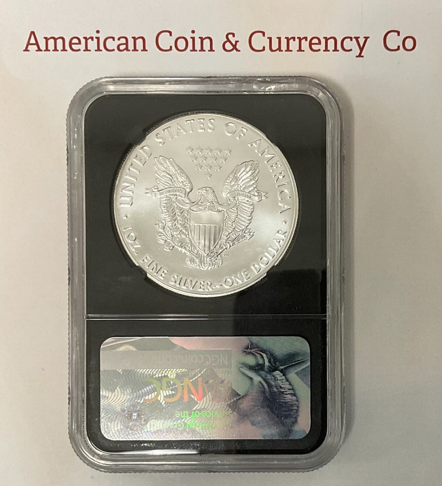 2017 (P) Silver Eagle S$1 "Struck At Philadelphia Mint" NGC MS70 FDI Mercanti 