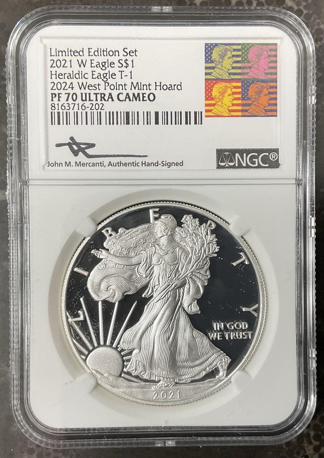 2021 Limited Edition Silver Eagle Proof Set WP Mint Hoard NGC PF70UCAM T1 & T2