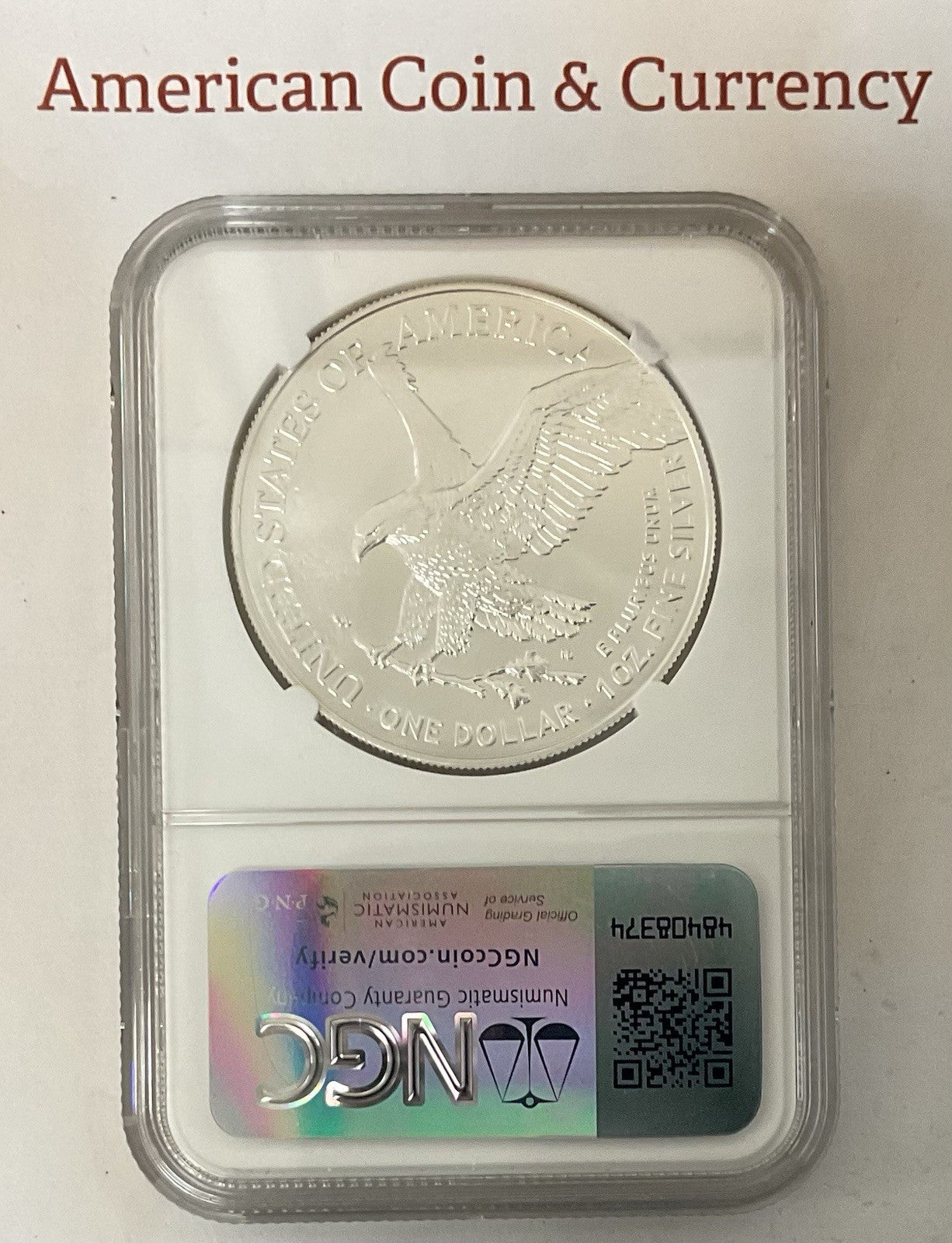 2025(P) ASE *Eagle Privy*  NGC MS70 Advanced Release 1 of 50,000 Gaudioso