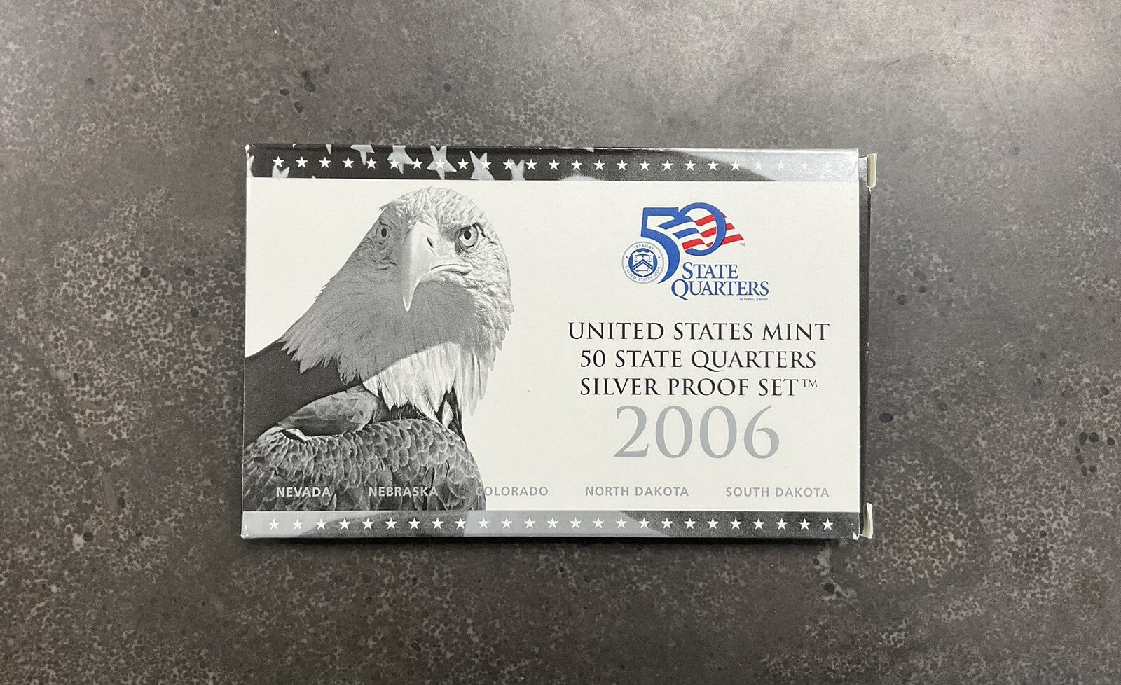 2006 United States Mint 50 State Quarters Proof Set w/ Box & COA