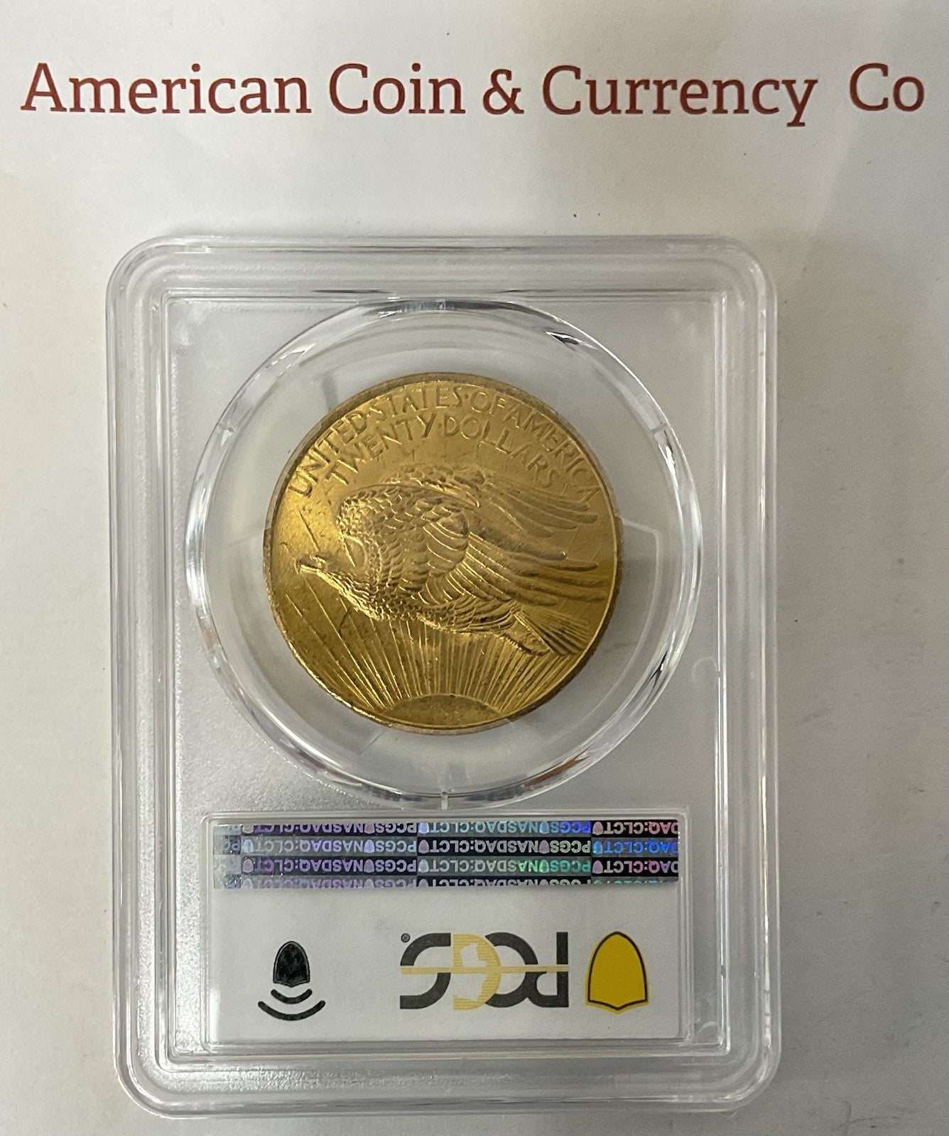 1908 $20 Saint Gaudens PCGS MS64 No Motto