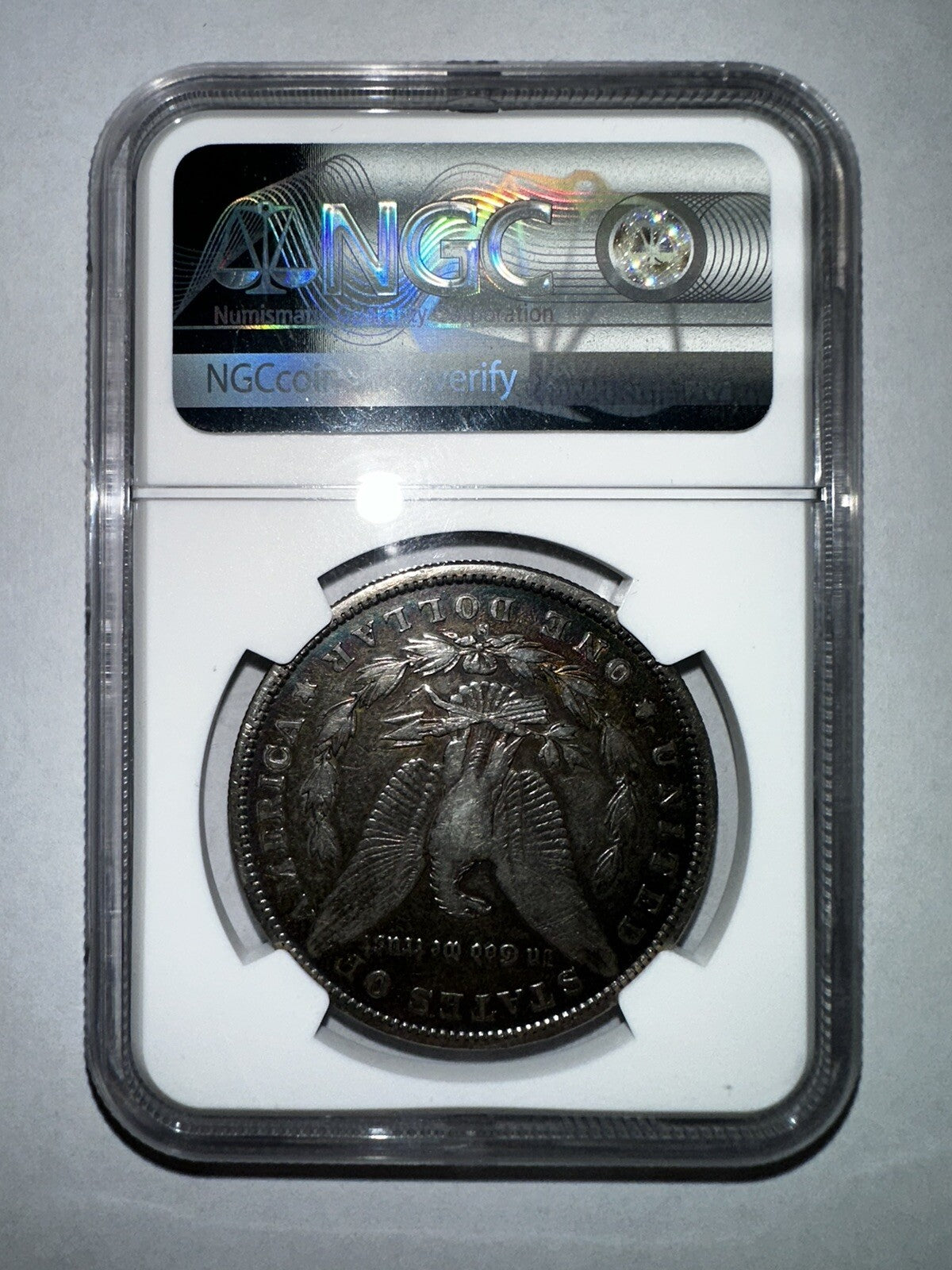 1892 S $1 VF Details Cleaned