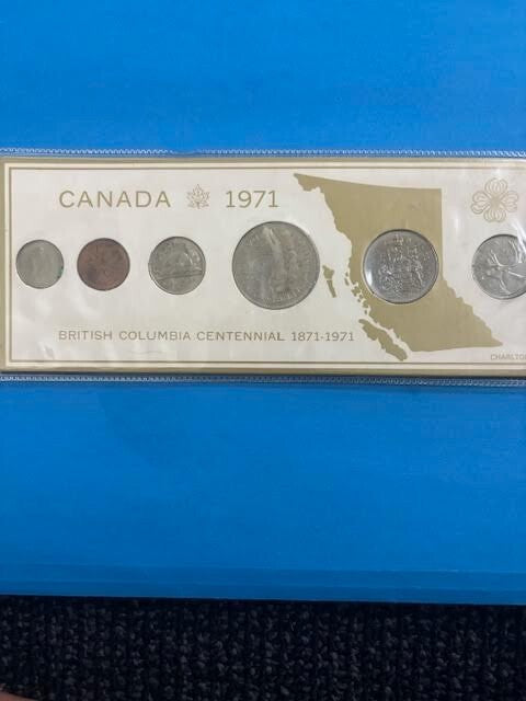 Canada 1971 British Columbia Centennial 1871-1971