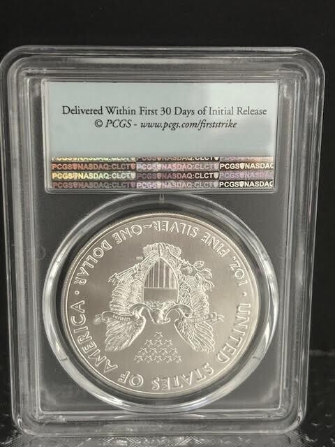 2019 American Silver Eagle PCGS MS-70