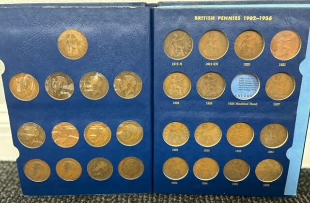 British Pennies 1902-1936