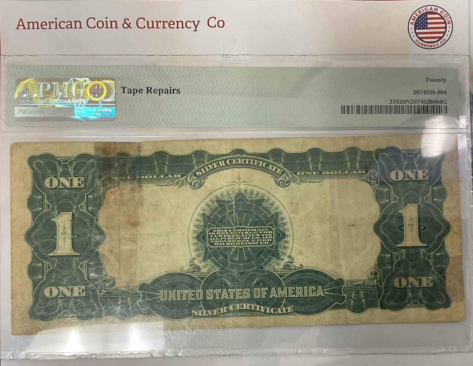 $1 1899 Silver Certificate Fr#234 PMG 20