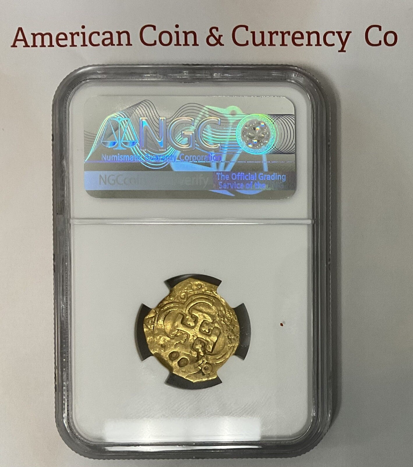 (1598-1621) Spain 2 Escudo Seville Philip III NGC VF Details "Damaged"