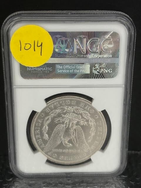 1880 MORGAN NGC MS 61