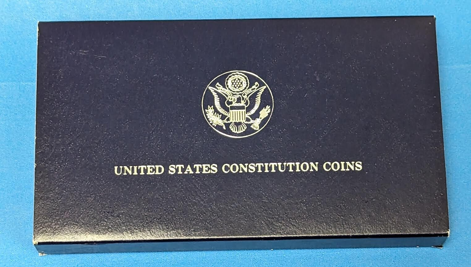 1987 Silver Dollar in Box with COA