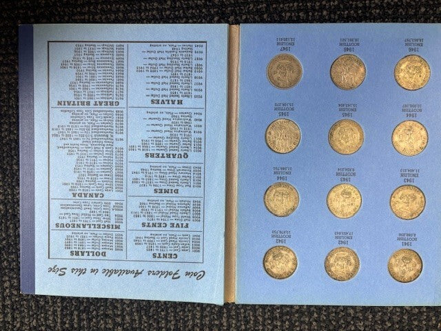 Great Britain Shillings Collection 1937 to 1951