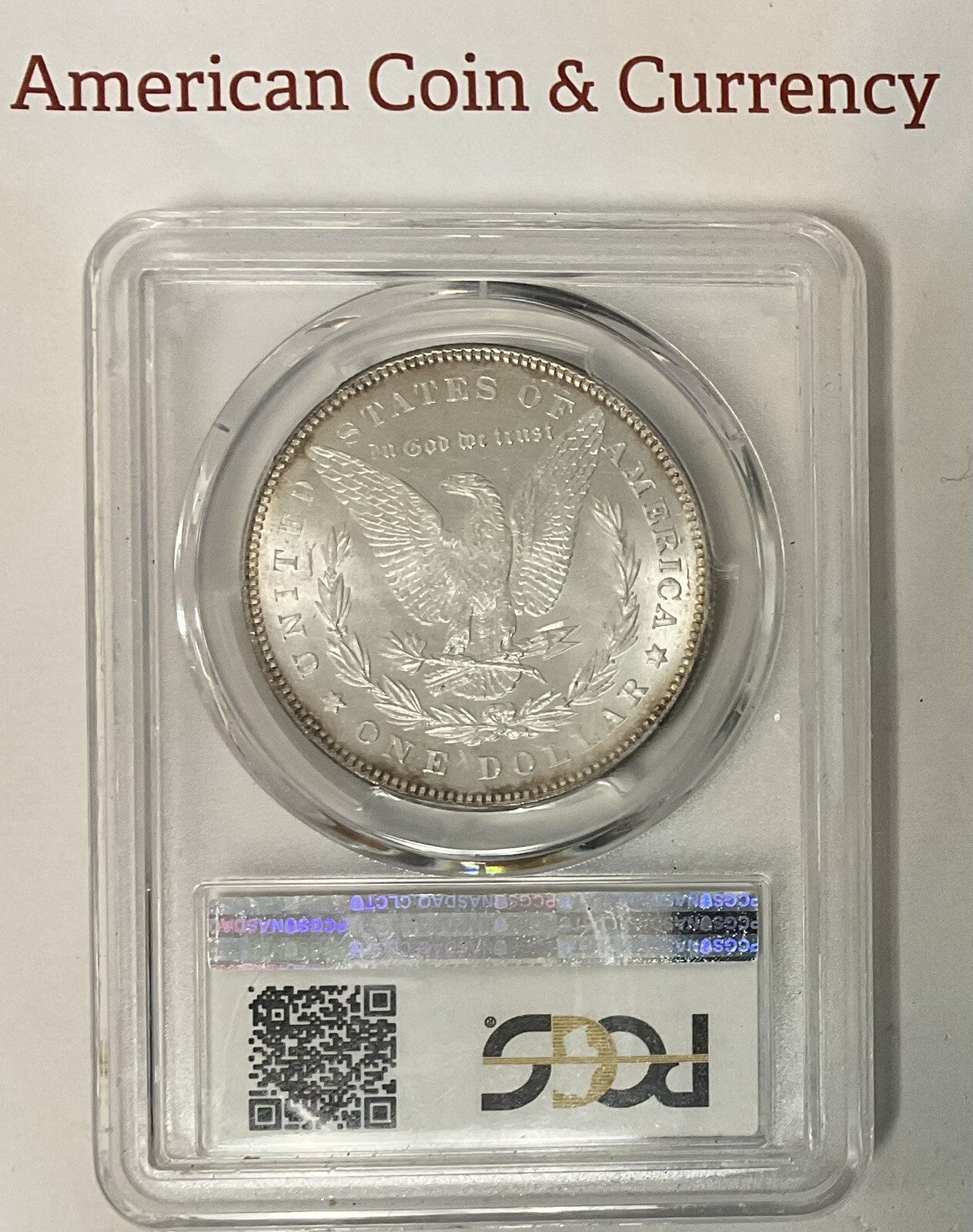 1878 7/8 TF Morgan Silver Dollar PCGS MS-64 Weak CAC