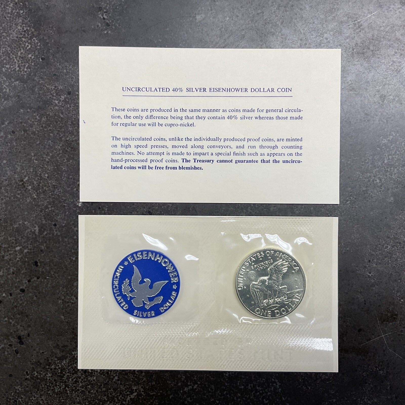 1972-S Eisenhower Dollar 40% Silver