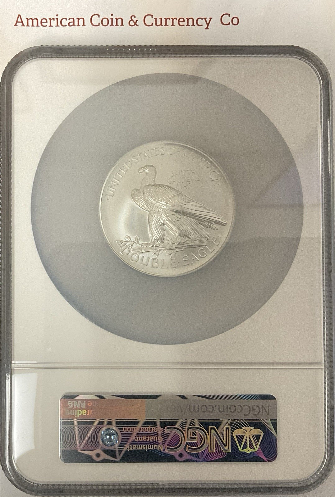 2025 Saint Gaudens 5oz. Silver NPF Commemorative NGC SP-70 Ultra High Relief