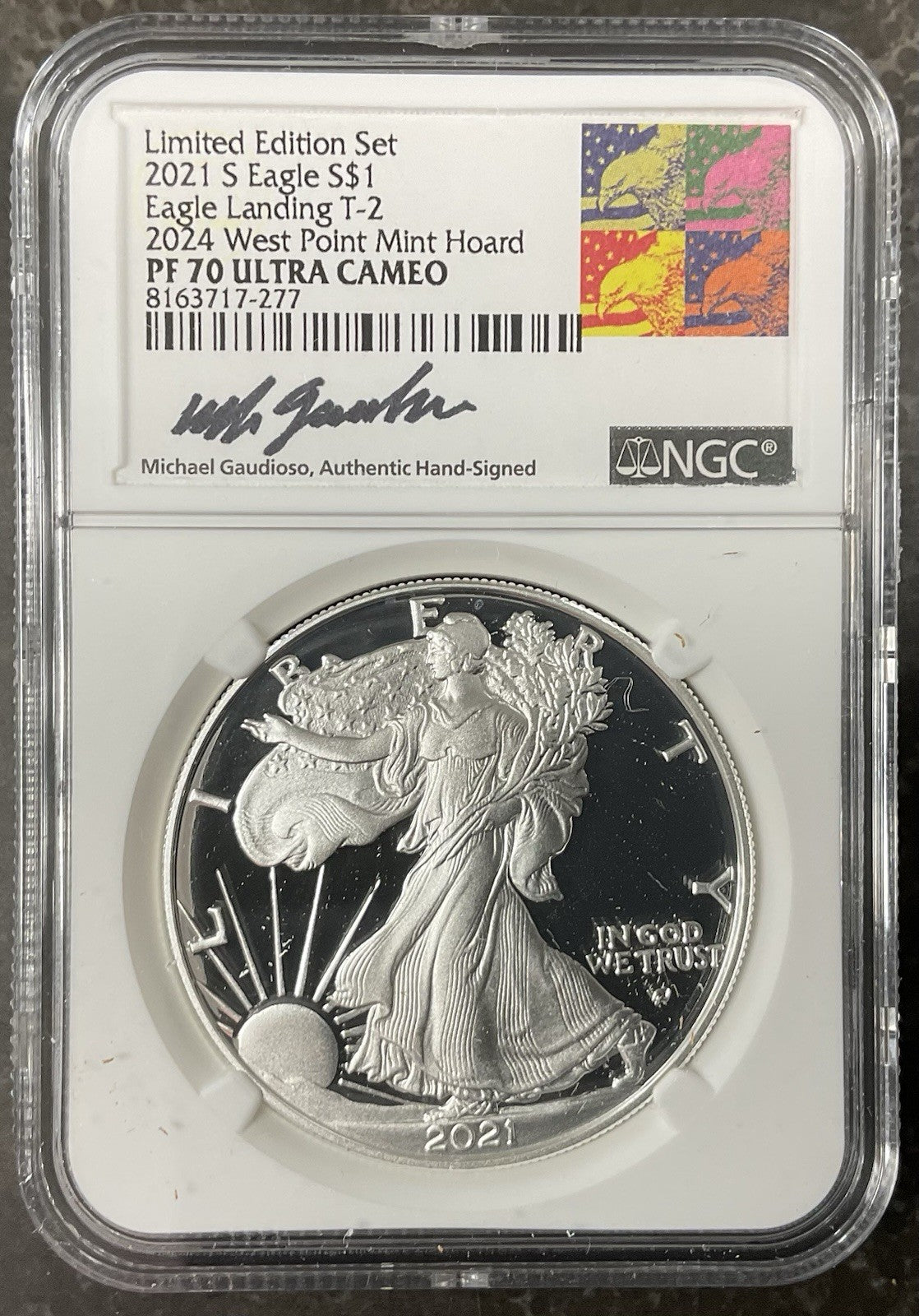 2021 Limited Edition Silver Eagle Proof Set WP Mint Hoard NGC PF70UCAM T1 & T2
