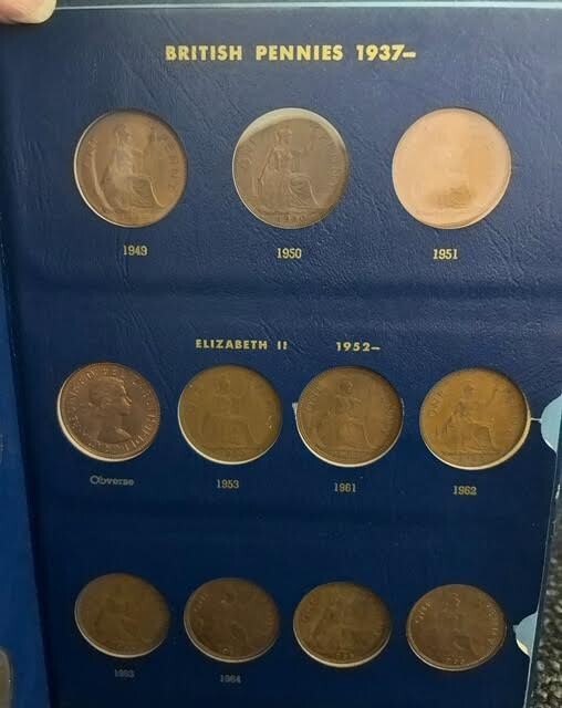 British Pennies1937-