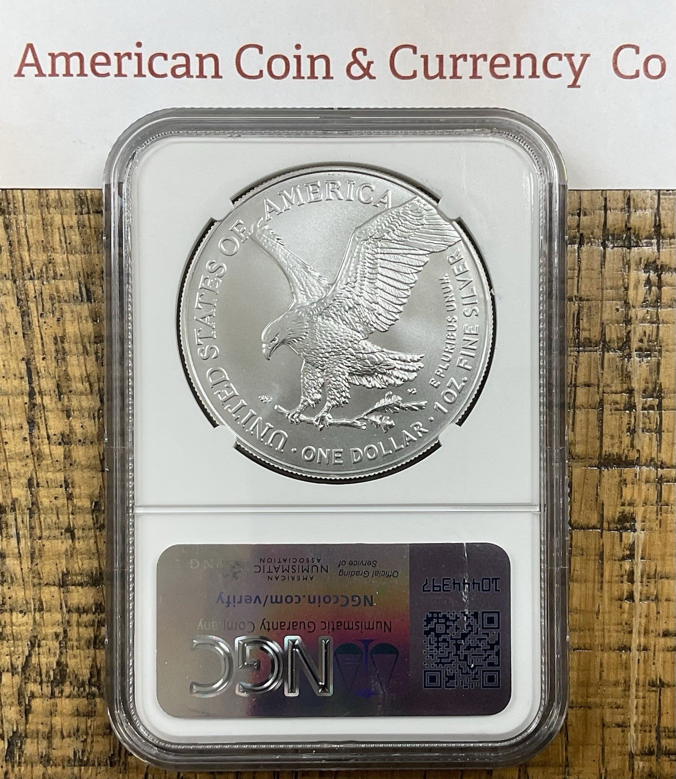 2025(P) ASE *Eagle Privy*  NGC MS70 Advanced Release 1 of 50,000 Gaudioso