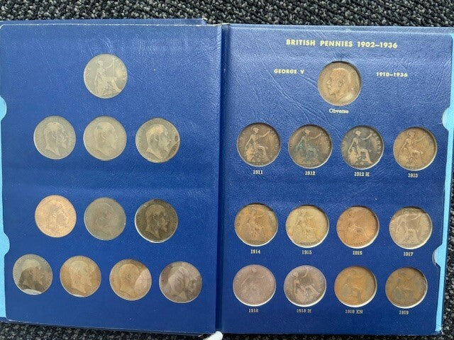 British Pennies 1902-1936