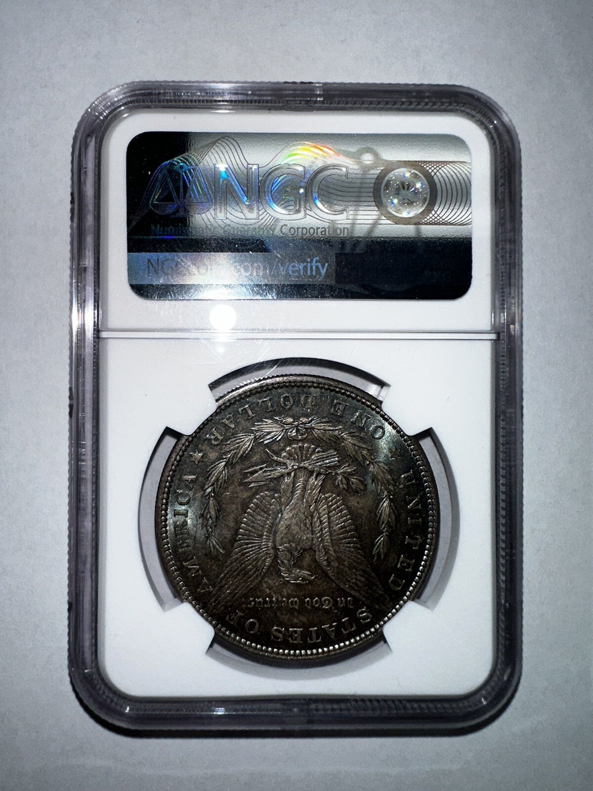1897 $1 Silver Morgan Dollar NGC MS64