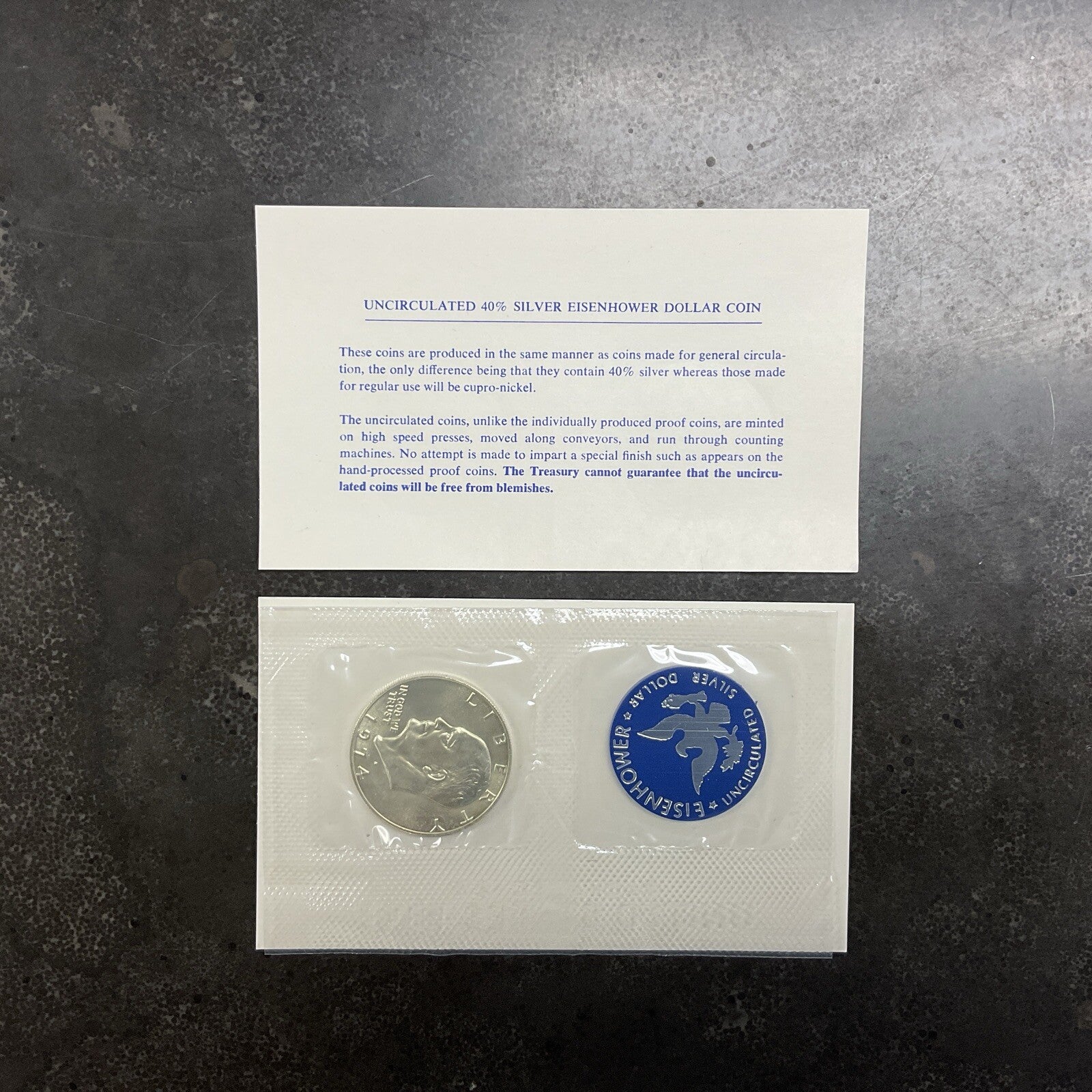 1974-S Eisenhower Dollar 40% Silver