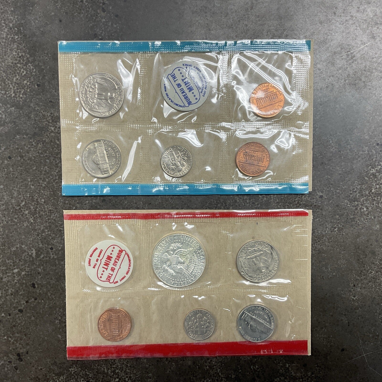 1968 Uncirculated Coin Set U.S Mint Original Government Packaging OGP