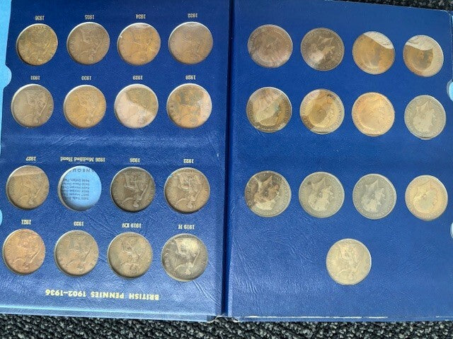 British Pennies 1902-1936