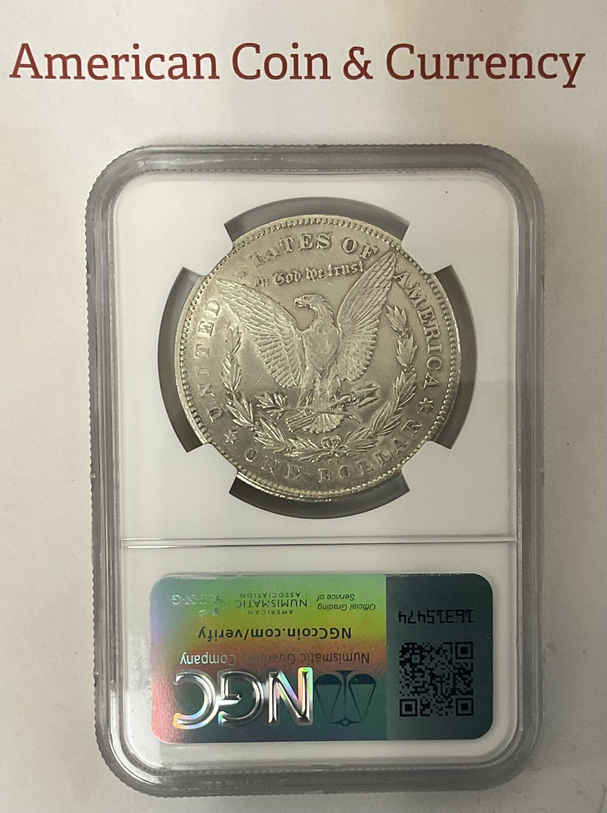 1878-CC Morgan Silver Dollar NGC AU-55