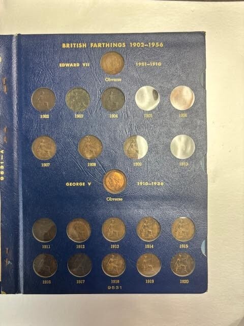 British Farthings 1902-1956