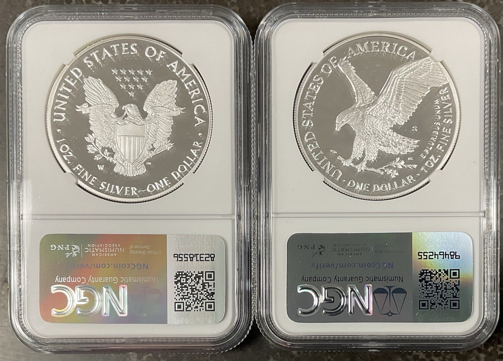 2021 Limited Edition Silver Eagle Proof Set WP Mint Hoard NGC PF70UCAM T1 & T2