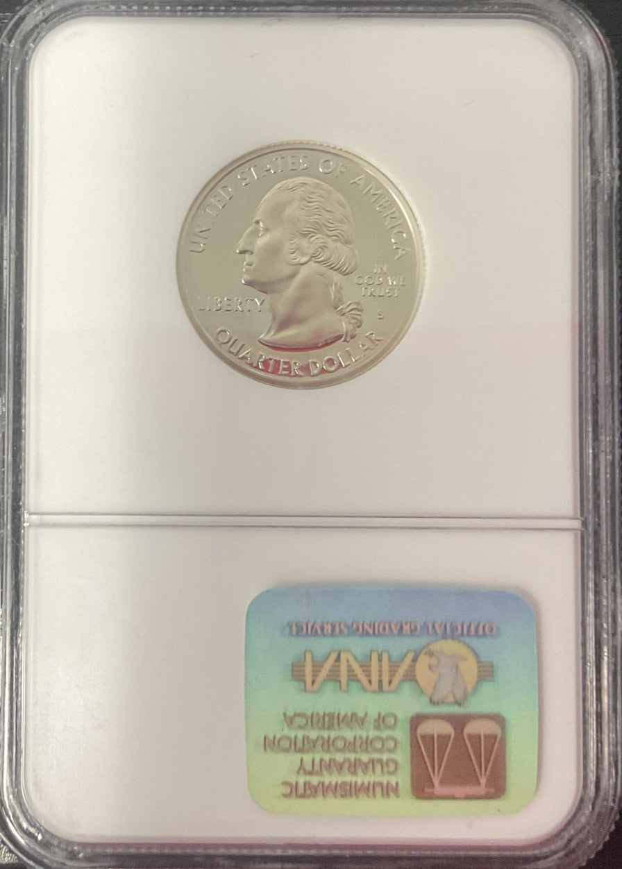 1999 S Silver 25 C Pennsylvania PF 69 Ultra Cameo