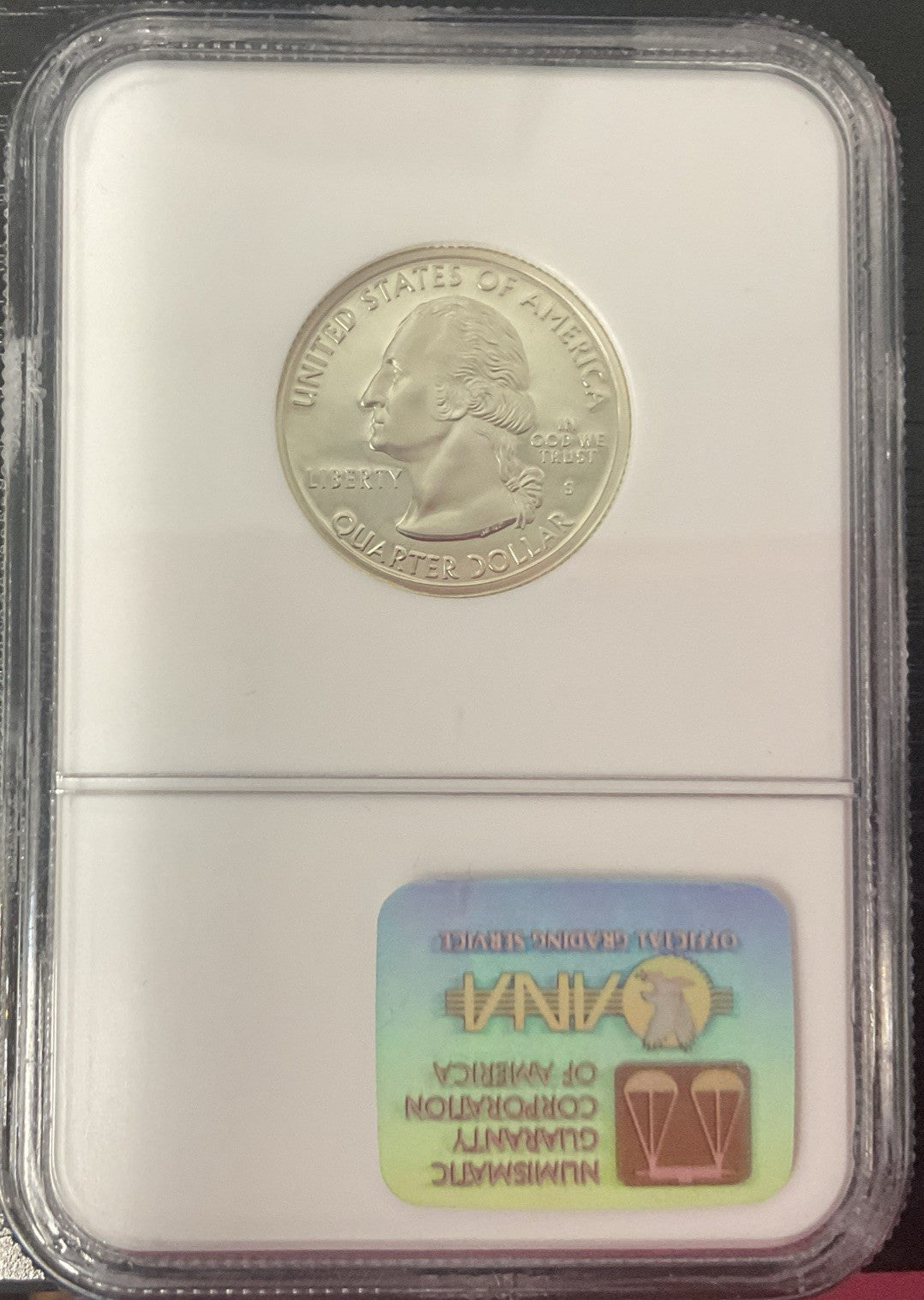 1999 S Silver 25C Georgia PF69 Ultra Cameo