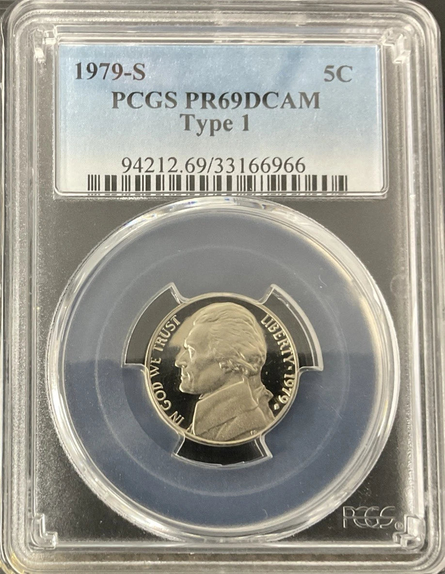 1979-S 5C PCGS PR69 DCAM Type 1