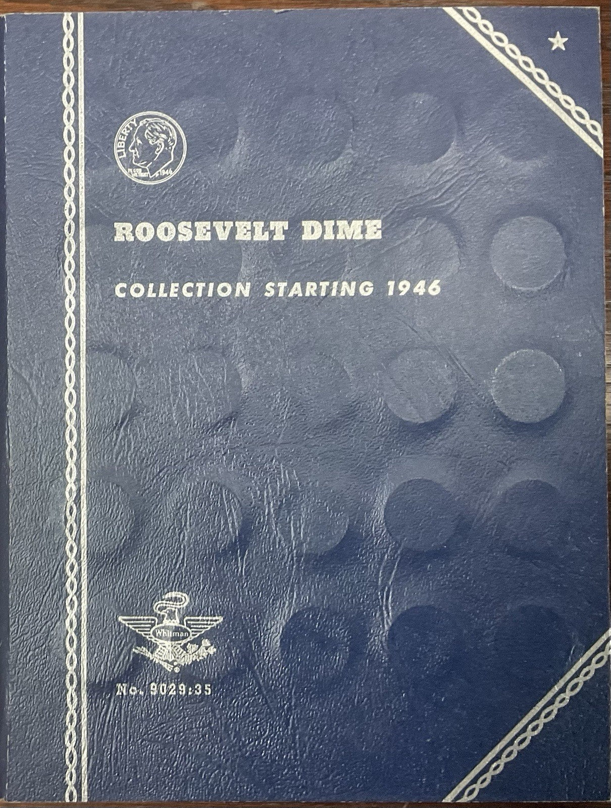 Full Roosevelt Whitman Dime Book (48) Coins