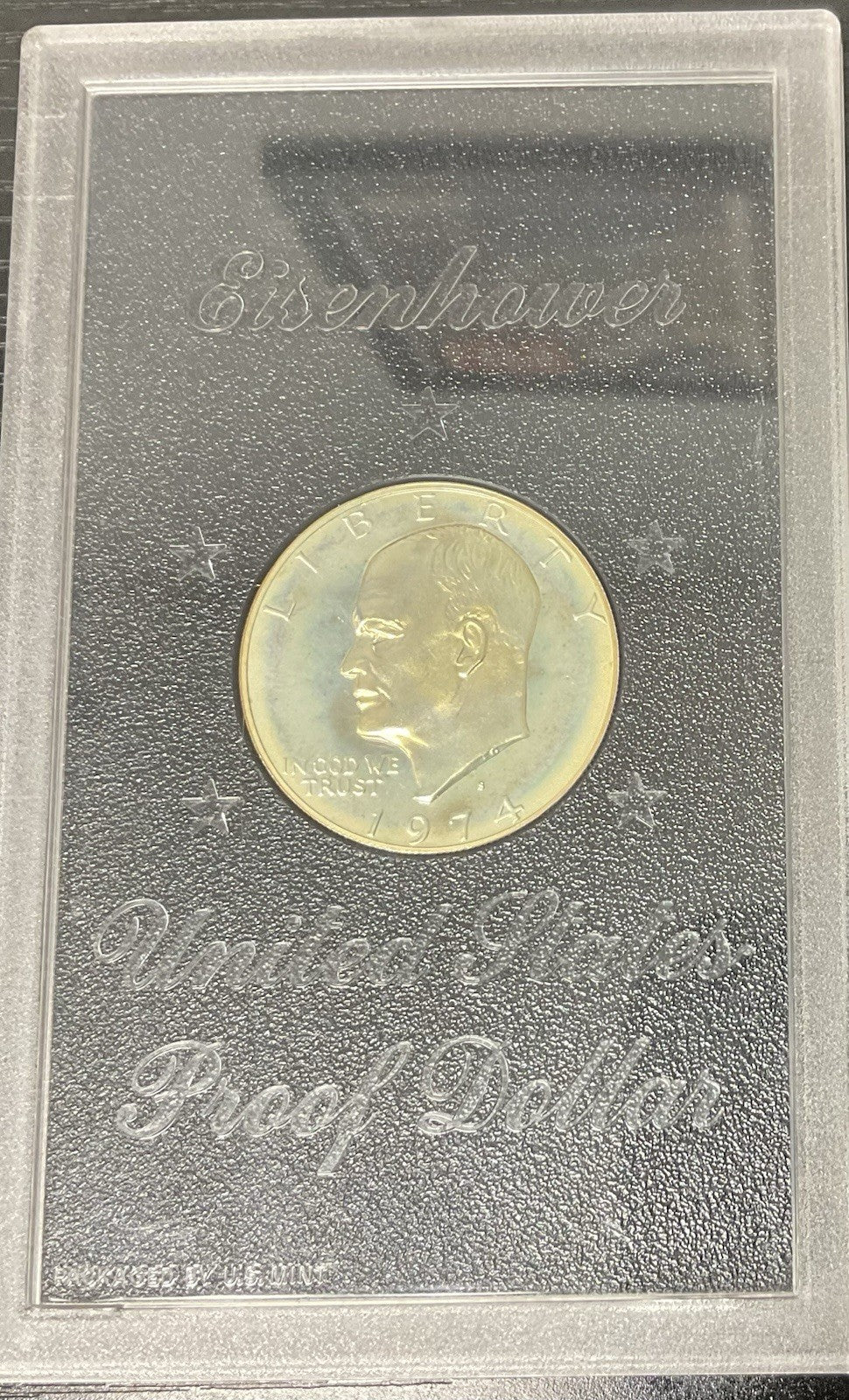 1974 -S Eisenhower 40% Silver Dollar