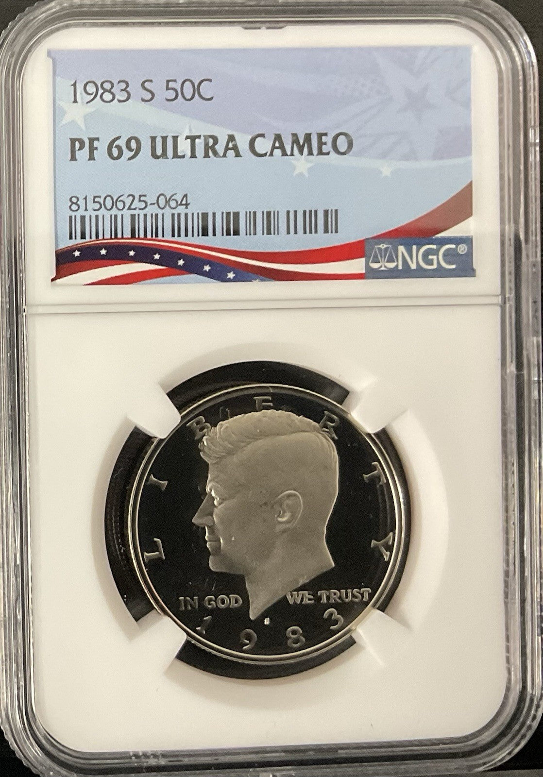 1983 S 50 C NGC 69 Ultra Cameo