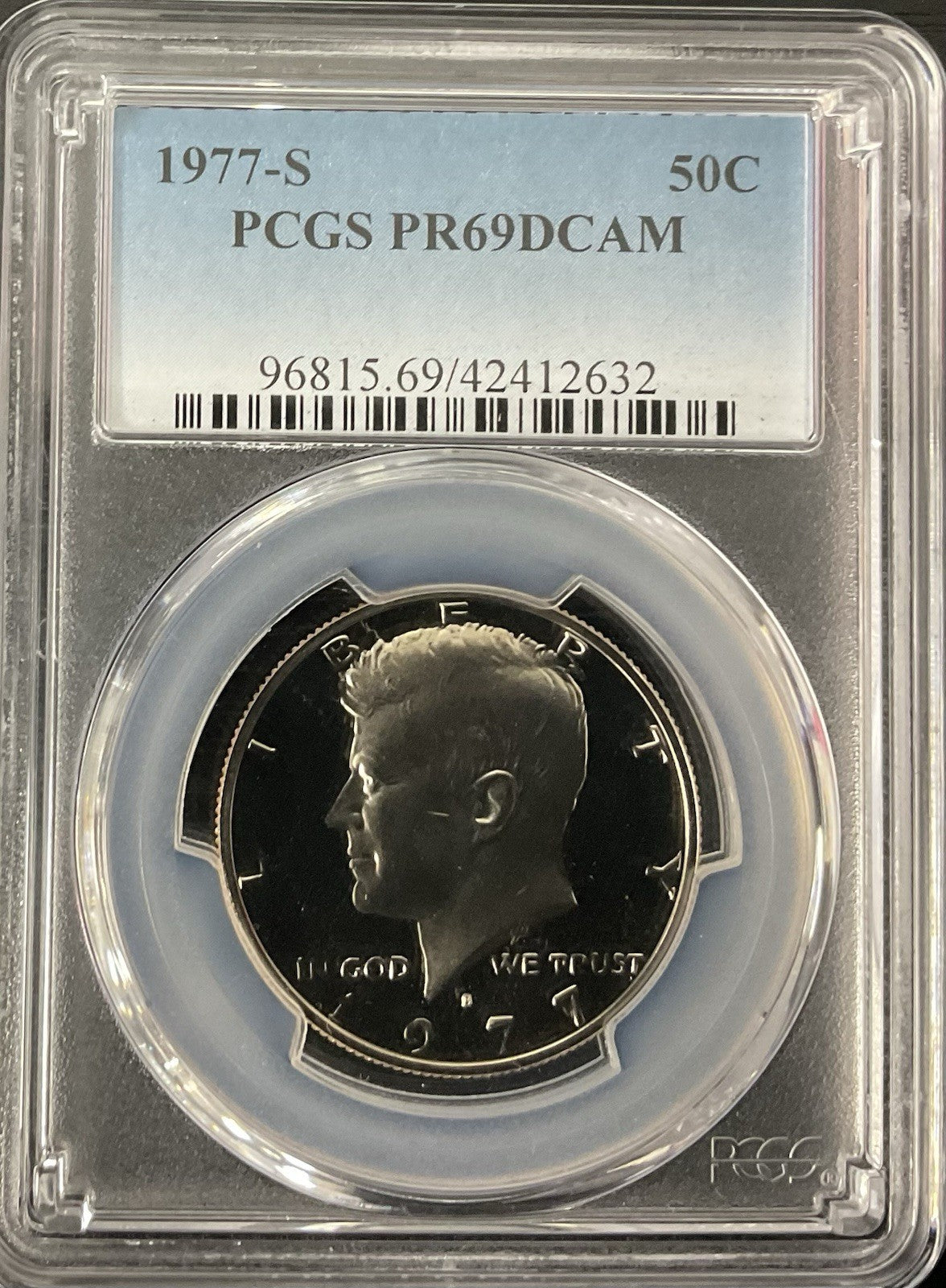 1977-S 50C PCGS69 DCAM