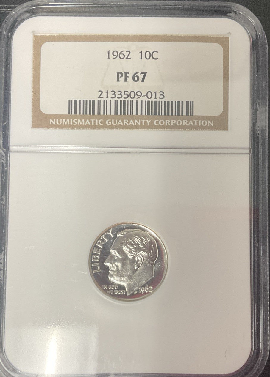 1962 10C PF69