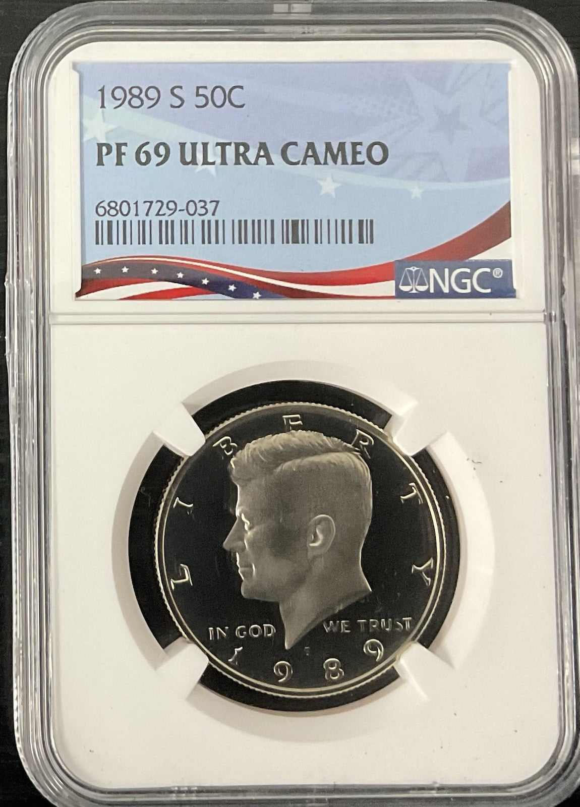 1989 S 50C NGC69 Ultra Cameo