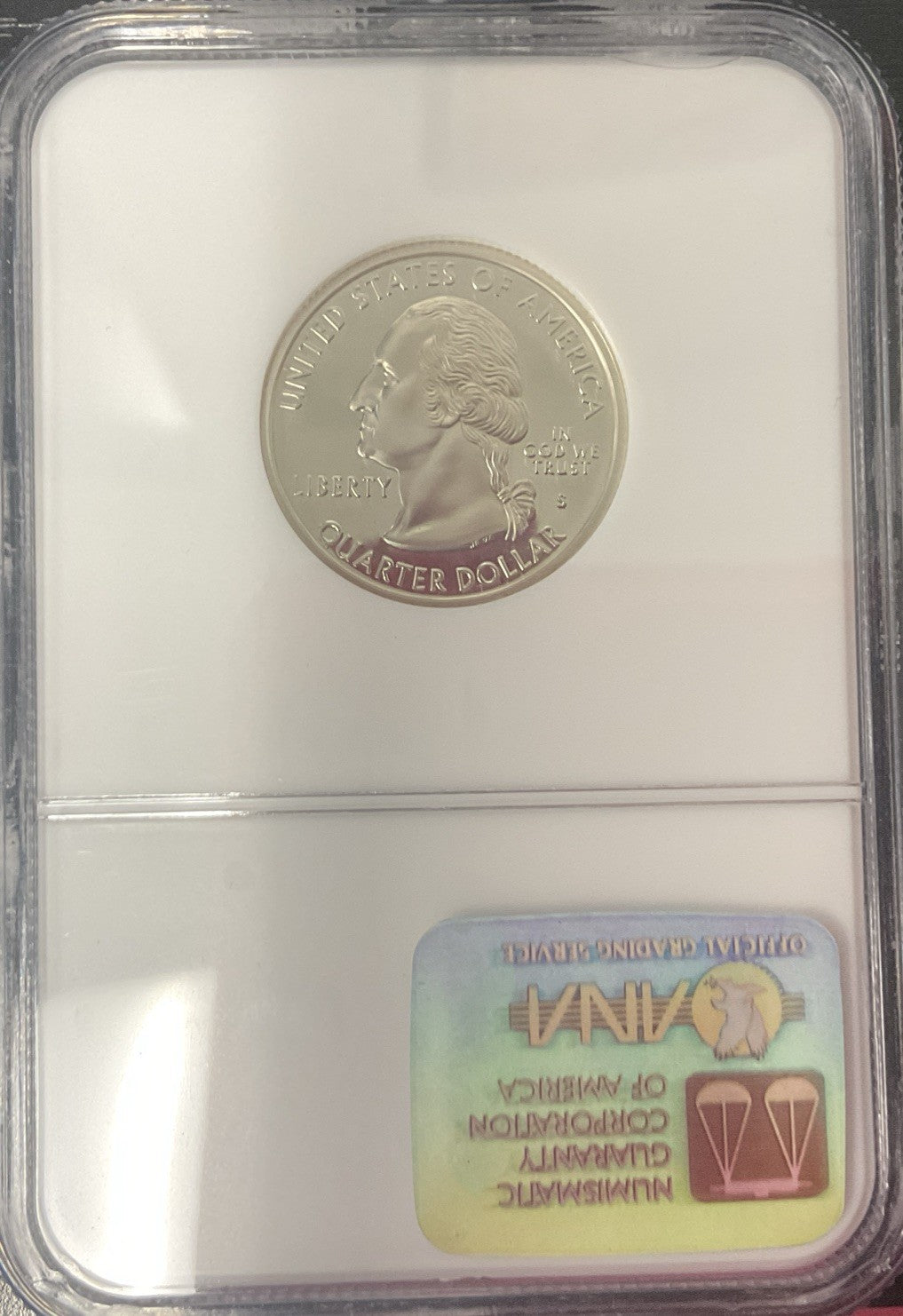 1999 S Silver 25 Connecticut PF69 Ultra Cameo
