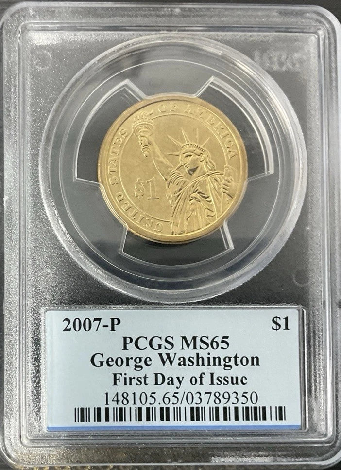 2007-P $1 PCGS MS65 George Washington FDI