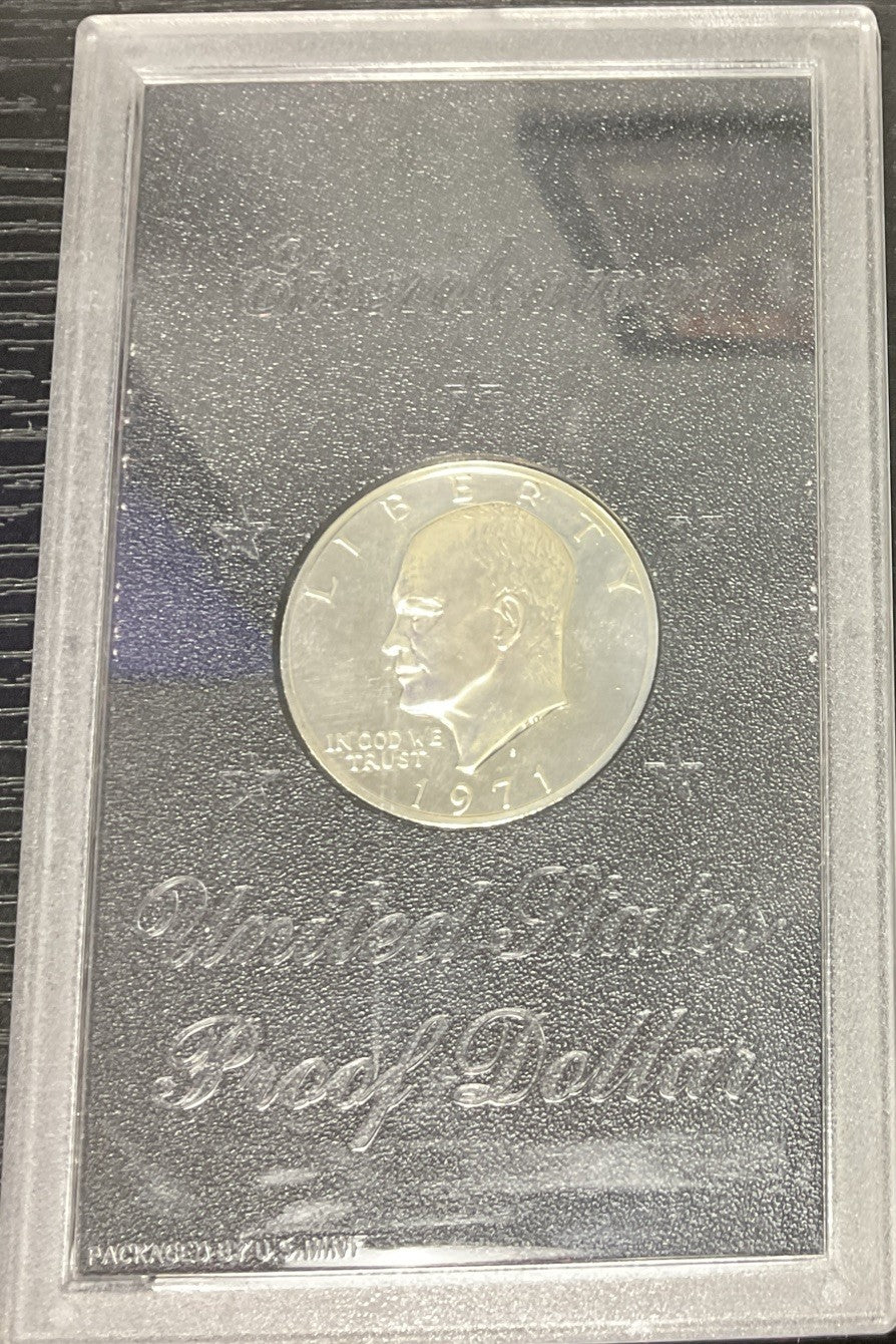 1971-S Eisenhower 40% Silver Dollar