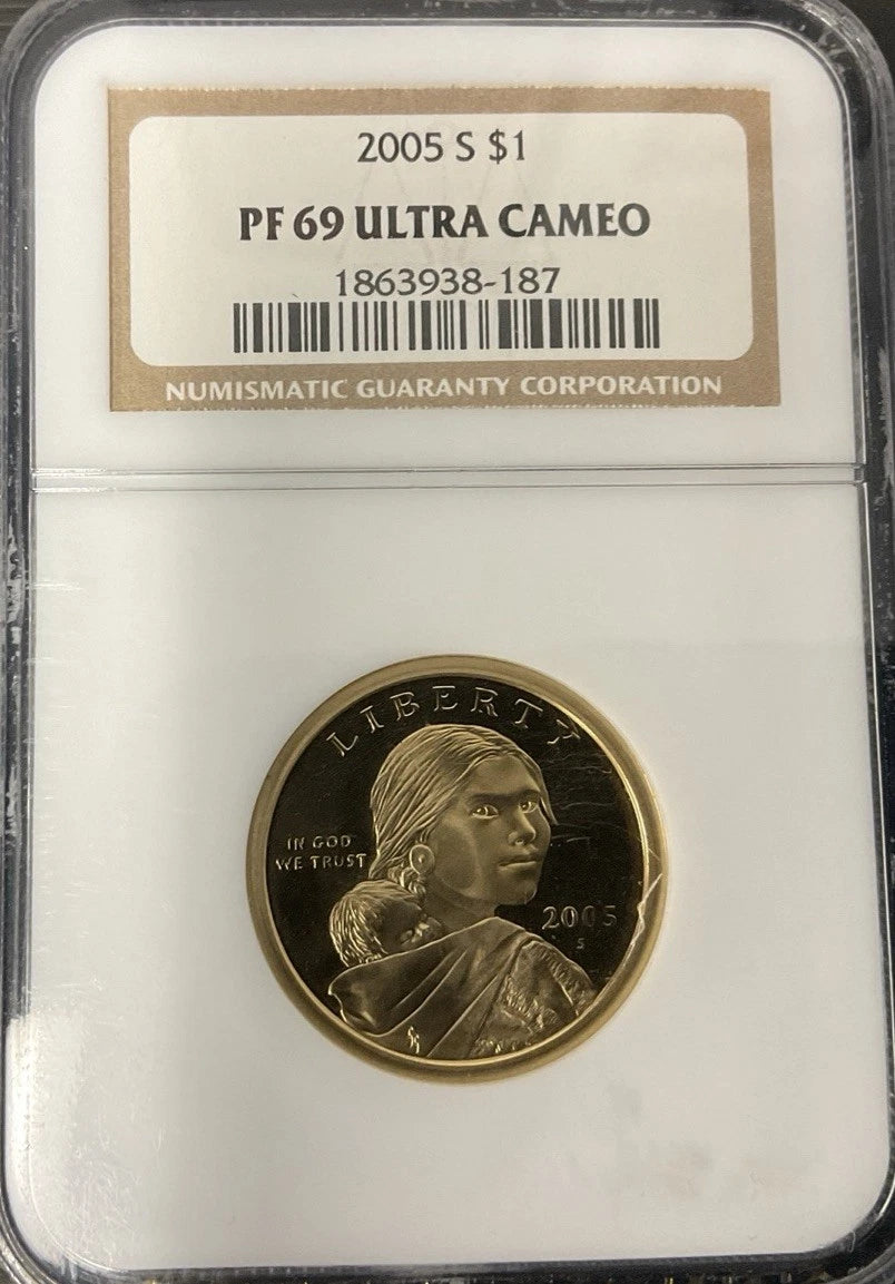 2005 S $1 NGC PF69 Ultra Cameo