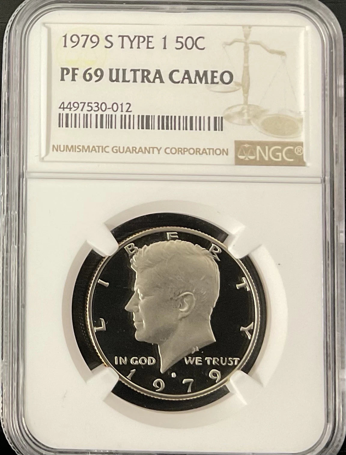 1979 S Type1 50C NGC 69 Ultra Cameo