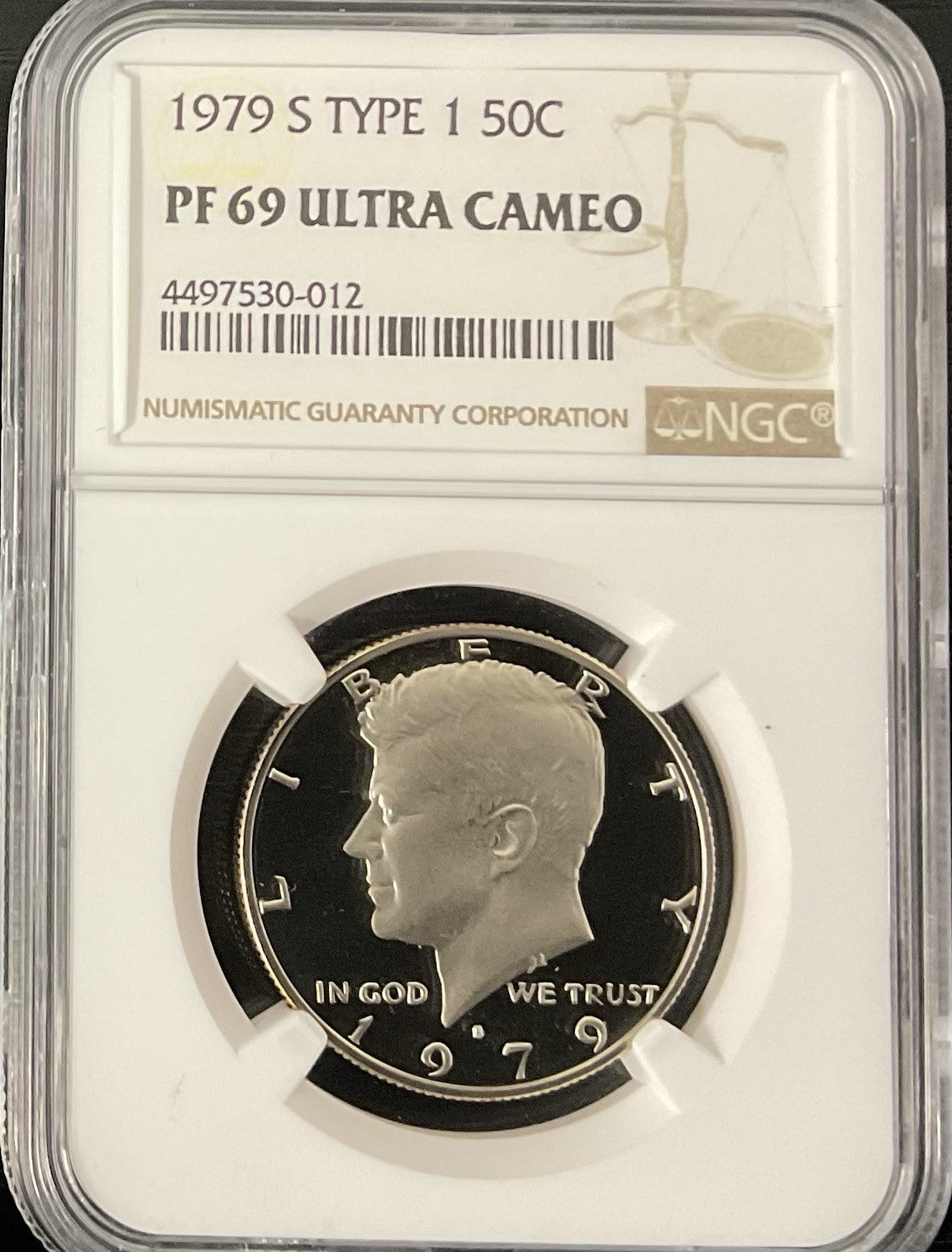 1979 S Type1 50C NGC 69 Ultra Cameo